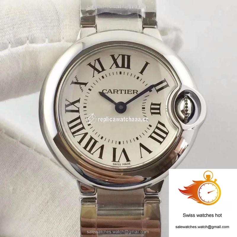 Ballon Bleu De Cartier 28MM W69010Z4 V6 Factory White Dial 1 Ballon Bleu De Cartier 28MM W69010Z4 V6 Factory White Dial 1