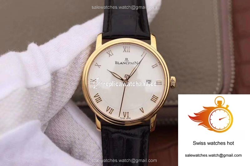 Blancpain Villeret Ultraplate 6651-3642-55 ZF Factory White Dial 1 Blancpain Villeret Ultraplate 6651-3642-55 ZF Factory White Dial 1