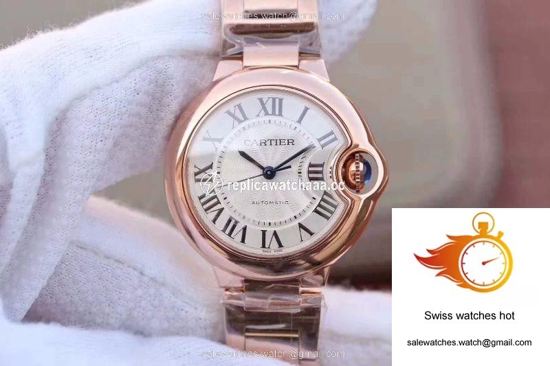 Ballon Bleu De Cartier Ladies 33MM W6920068 V9 Factory White Textured Dial 1 Ballon Bleu De Cartier Ladies 33MM W6920068 V9 Factory White Textured Dial 1