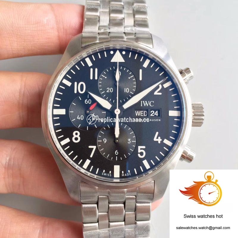 IWC Pilot Chronograph Edition Le Petit Prince IW377717 ZF Factory V2 Blue Dial 1 IWC Pilot Chronograph Edition Le Petit Prince IW377717 ZF Factory V2 Blue Dial 1