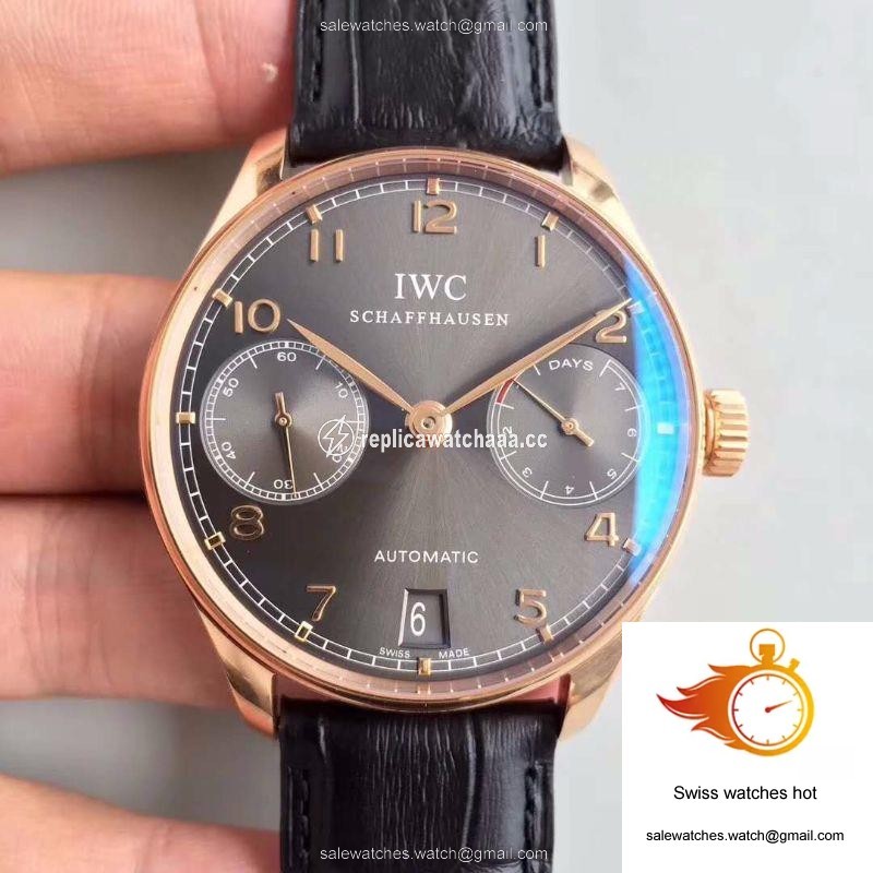 IWC Portugieser IW500702 ZF Factory Gray Ardoise Dial 1 IWC Portugieser IW500702 ZF Factory Gray Ardoise Dial 1