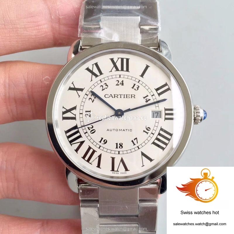 Cartier Ronde Solo De W6701011 42MM ZF Factory White Dial 1 Cartier Ronde Solo De W6701011 42MM ZF Factory White Dial 1