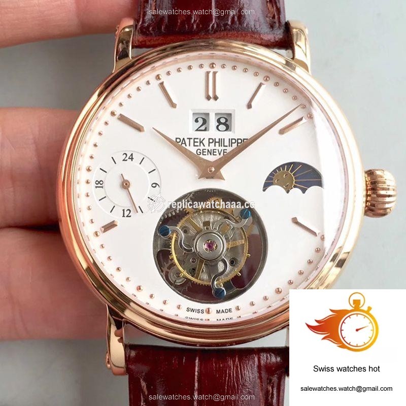 Patek Philippe Tourbillon Moonphase 24H Power Reserve White Dial 1 Patek Philippe Tourbillon Moonphase 24H Power Reserve White Dial 1