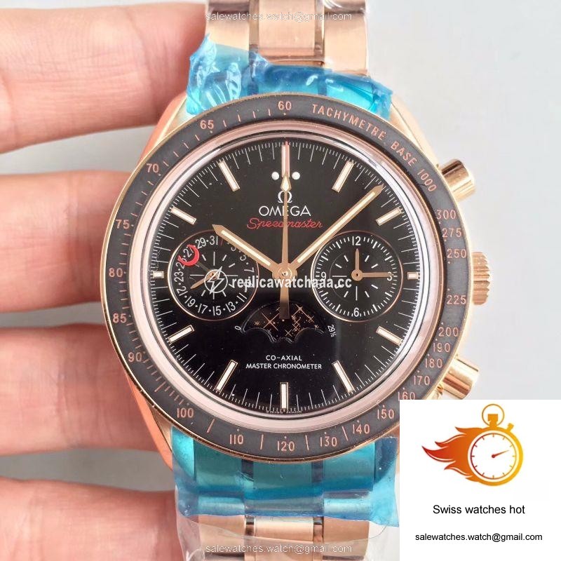 Omega Speedmaster Moonwatch Moonphase Chronograph 304.63.44.52.01.001 Black Dial 1 Omega Speedmaster Moonwatch Moonphase Chronograph 304.63.44.52.01.001 Black Dial 1