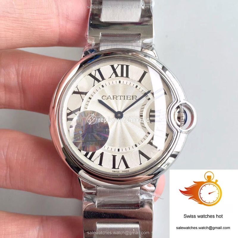 Cartier Ballon Bleu 36MM W6920046 JF Factory Silver Dial 1 Cartier Ballon Bleu 36MM W6920046 JF Factory Silver Dial 1