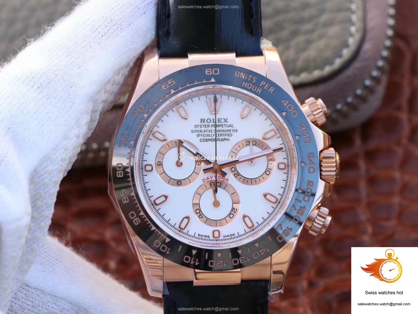 Rolex Daytona Cosmograph 116515LN Noob Factory White Dial 1 Rolex Daytona Cosmograph 116515LN Noob Factory White Dial 1