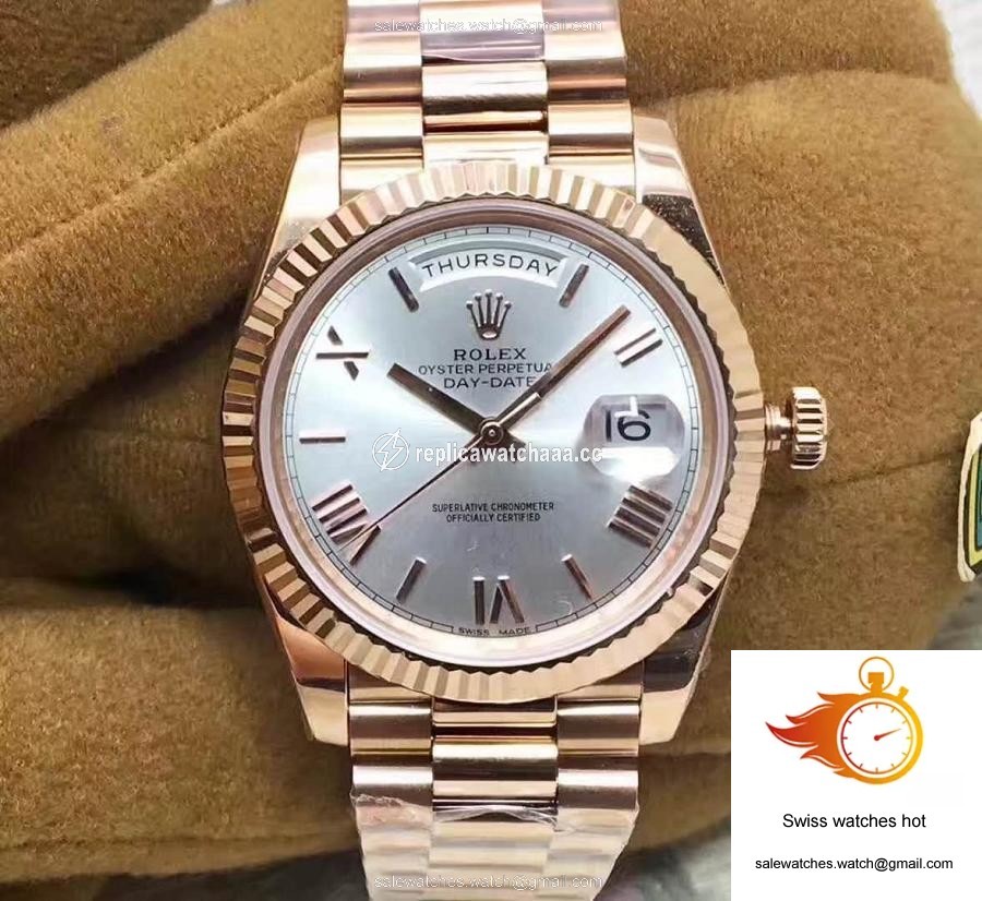 Rolex Day-Date 40 228235 Rose Gold 40MM EW Factory Sundust Dial 1 Rolex Day-Date 40 228235 Rose Gold 40MM EW Factory Sundust Dial 1