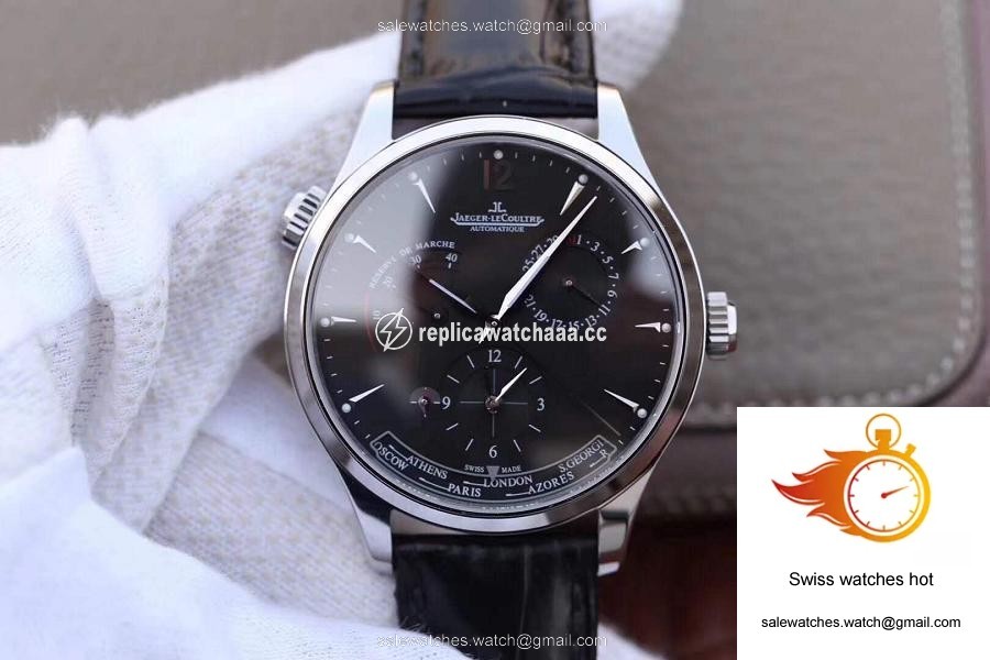 Jaeger-LeCoultre Master Geographic 1428421 TW Factory Black Dial 1 Jaeger-LeCoultre Master Geographic 1428421 TW Factory Black Dial 1