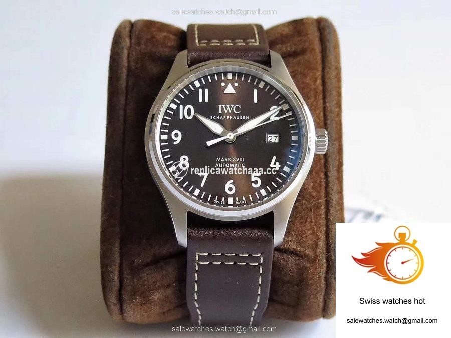 IWC Pilot Mark XVIII Antoine De Saint Exepury IW327003 Chocolate Dial MKS Factory 1 IWC Pilot Mark XVIII Antoine De Saint Exepury IW327003 Chocolate Dial MKS Factory 1