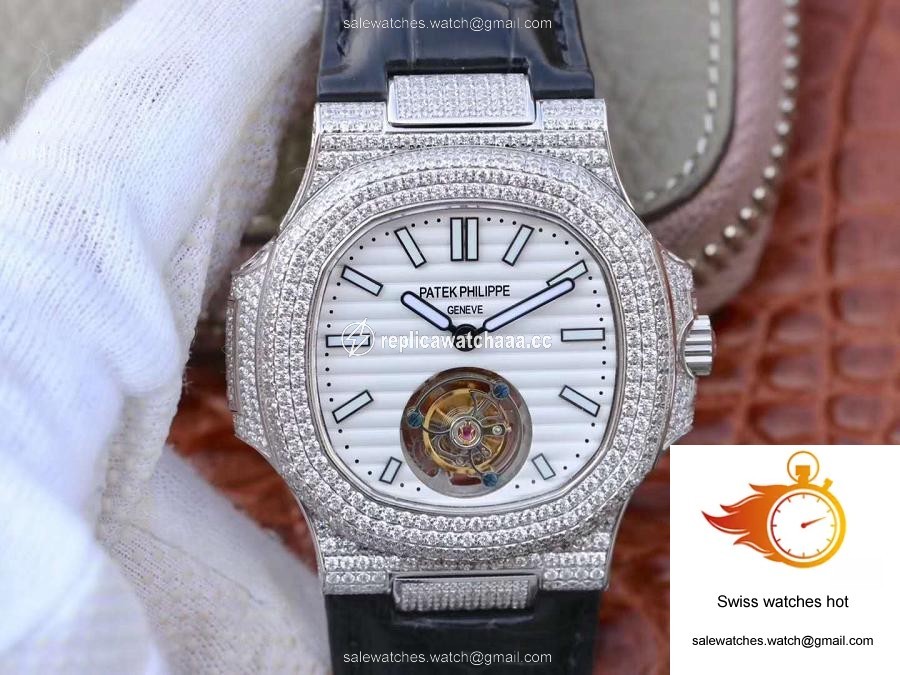 Patek Philippe Nautilus Jumbo 5711 Tourbillon 2018 R8 Factory White Dial 1 Patek Philippe Nautilus Jumbo 5711 Tourbillon 2018 R8 Factory White Dial 1