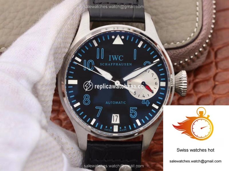IWC Pilot Alexei Nemov IW500431 ZF Factory Blue Dial 1 IWC Pilot Alexei Nemov IW500431 ZF Factory Blue Dial 1