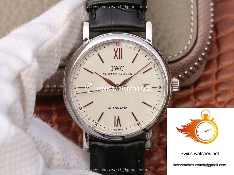 IWC Portofino Automatic IW356501 MKS Factory Black Leather Strap White Dial 1 IWC Portofino Automatic IW356501 MKS Factory Black Leather Strap White Dial 1