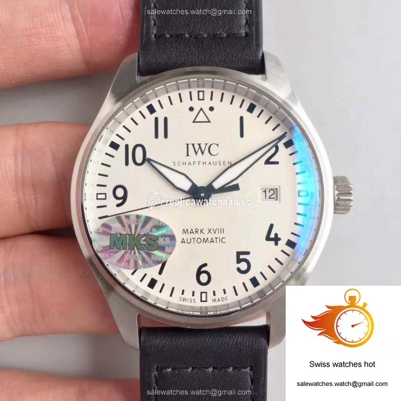 IWC Pilot Mark XVIII IW327002 MKS Factory V2 White Dial 1 IWC Pilot Mark XVIII IW327002 MKS Factory V2 White Dial 1