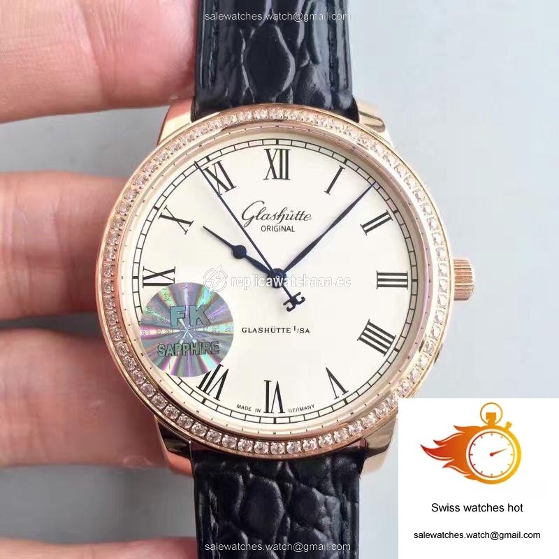 Glashutte Original Senator Excellence 1-39-52-01-01-04 V4 FK Factory Rose Gold Case White Dial 1 Glashutte Original Senator Excellence 1-39-52-01-01-04 V4 FK Factory Rose Gold Case White Dial 1