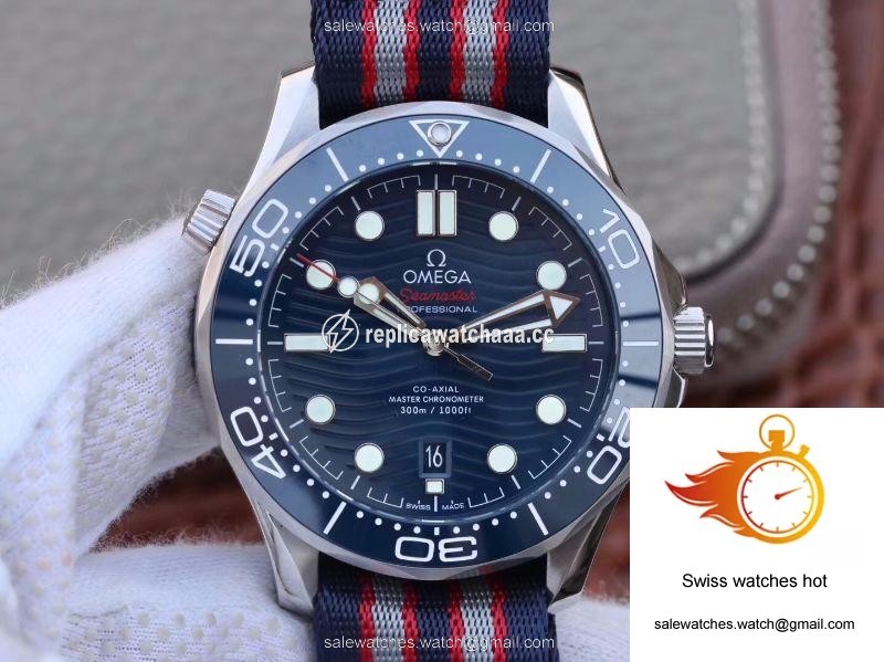 Omega Seamaster Diver 300m 210.30.42.20.03.001 Blue Wave Dial VS Factory 1 Omega Seamaster Diver 300m 210.30.42.20.03.001 Blue Wave Dial VS Factory 1