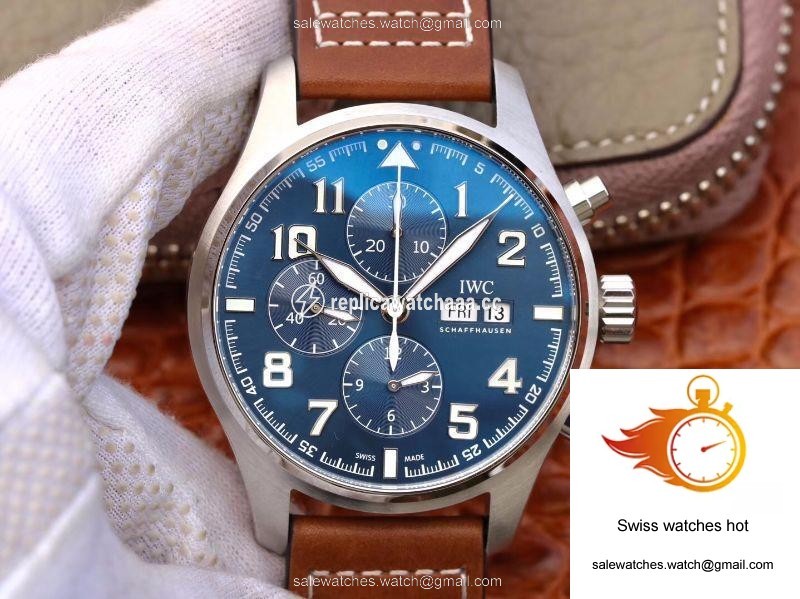 IWC Pilot Chronograph Edition Le Petit Prince IW377714 ZF Factory Blue Dial 1 IWC Pilot Chronograph Edition Le Petit Prince IW377714 ZF Factory Blue Dial 1