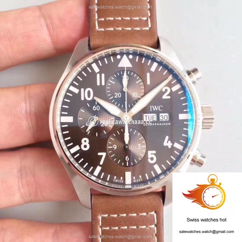 IWC Pilot Chronograph Edition Le Petit Prince IW377713 ZF Factory Chocolate Dial 1 IWC Pilot Chronograph Edition Le Petit Prince IW377713 ZF Factory Chocolate Dial 1