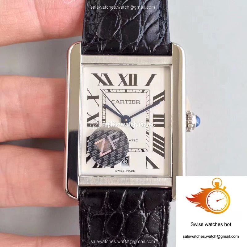 Cartier Tank Solo XL Automatic W5200027 ZF Factory White Dial 1 Cartier Tank Solo XL Automatic W5200027 ZF Factory White Dial 1