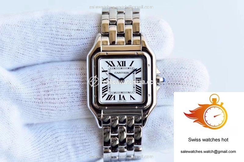 Cartier Panthere De Medium Ladies WSPN0007 GF Factory White Dial 1 Cartier Panthere De Medium Ladies WSPN0007 GF Factory White Dial 1