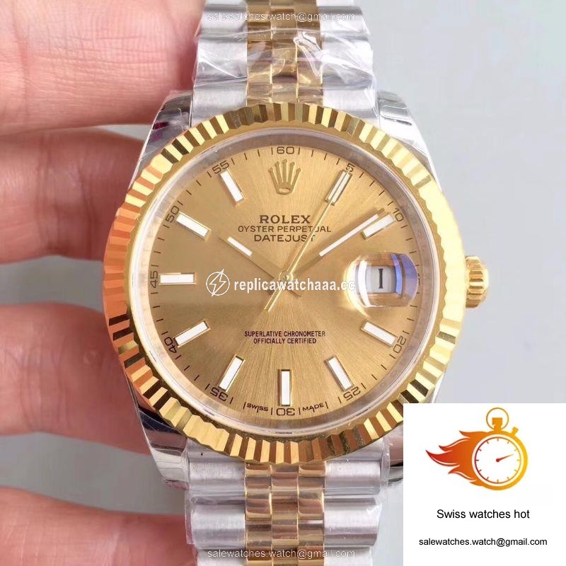Rolex Datejust II 116333 41MM EW Factory Yellow Gold Dial 1 Rolex Datejust II 116333 41MM EW Factory Yellow Gold Dial 1