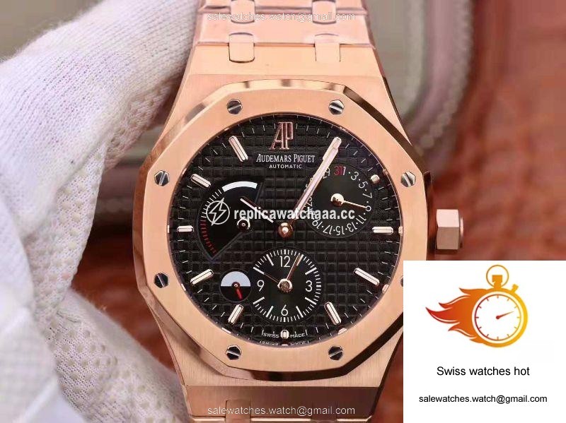 Audemars Piguet Royal Oak GMT 41MM 26120 TWA Factory Black Dial 1 Audemars Piguet Royal Oak GMT 41MM 26120 TWA Factory Black Dial 1