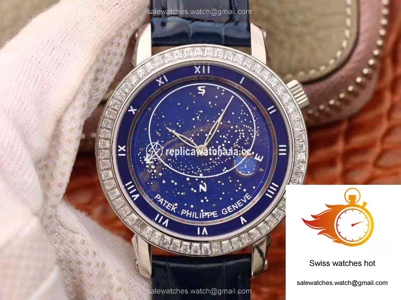 Patek Philippe Grand Complications Sky Moon Celestial 5102G TW Factory Blue Dial 1 Patek Philippe Grand Complications Sky Moon Celestial 5102G TW Factory Blue Dial 1