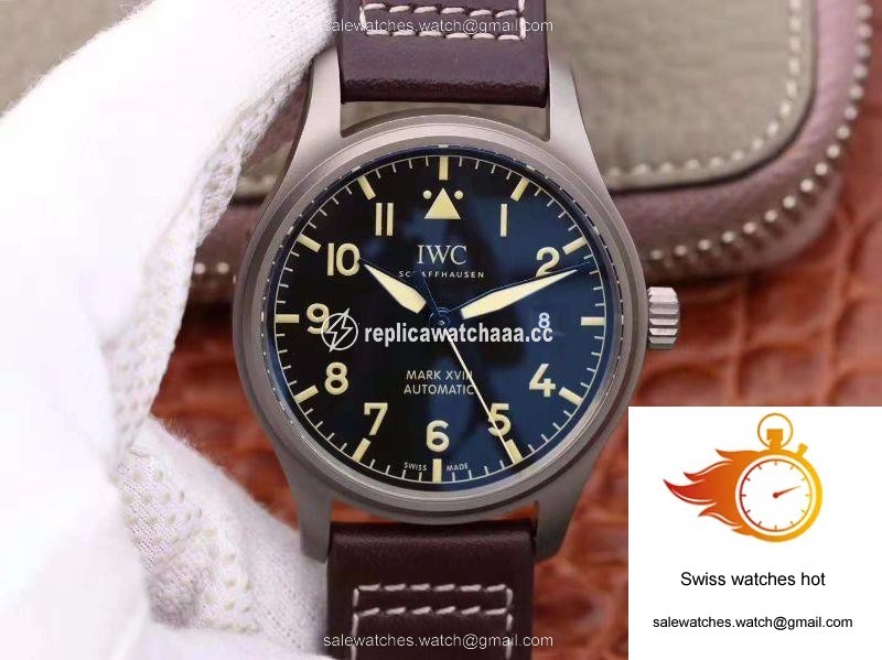 IWC Pilot Mark XVIII Le Petit Prince IW327010 MKS Factory V2 Black Dial 1 IWC Pilot Mark XVIII Le Petit Prince IW327010 MKS Factory V2 Black Dial 1