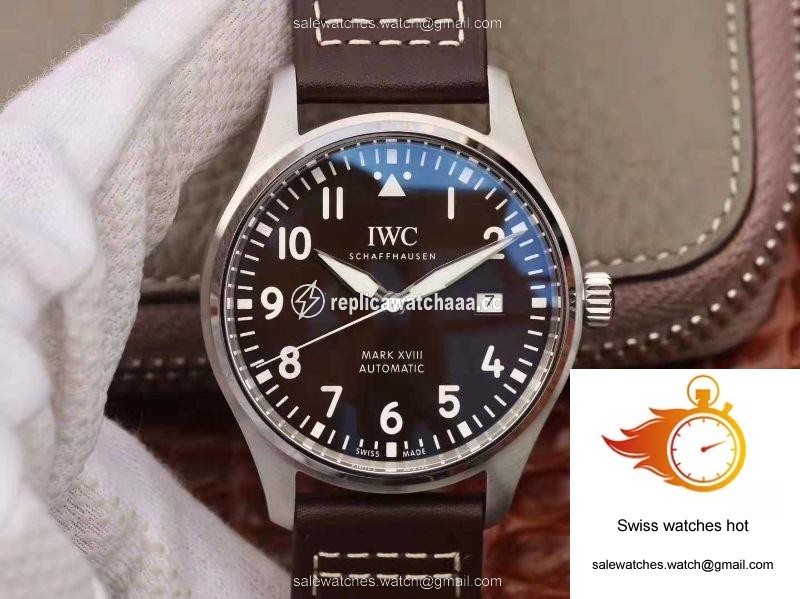 IWC Pilot Mark XVIII Antoine De Saint Exepury IW327003 MKS Factory Brown Dial 1 IWC Pilot Mark XVIII Antoine De Saint Exepury IW327003 MKS Factory Brown Dial 1