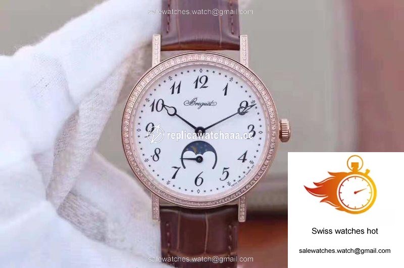Breguet Classique Moonphase 9088BR/29/964/DD0D White Dial 1 Breguet Classique Moonphase 9088BR/29/964/DD0D White Dial 1