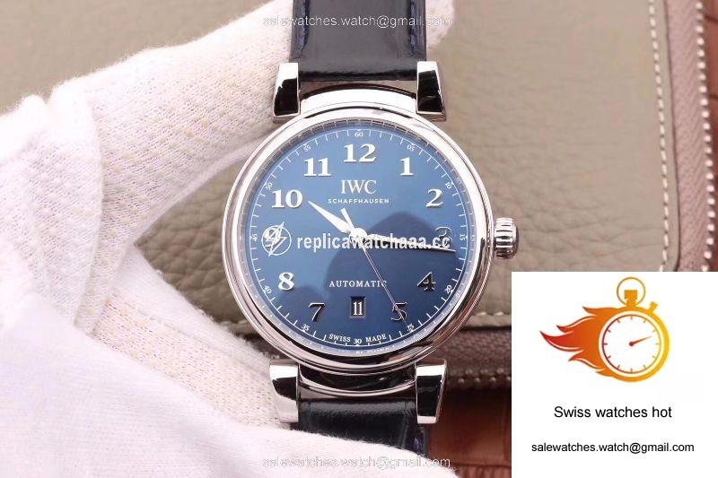 IWC Da Vinci Automatic IW356601 MKS Factory Blue Dial 1 IWC Da Vinci Automatic IW356601 MKS Factory Blue Dial 1