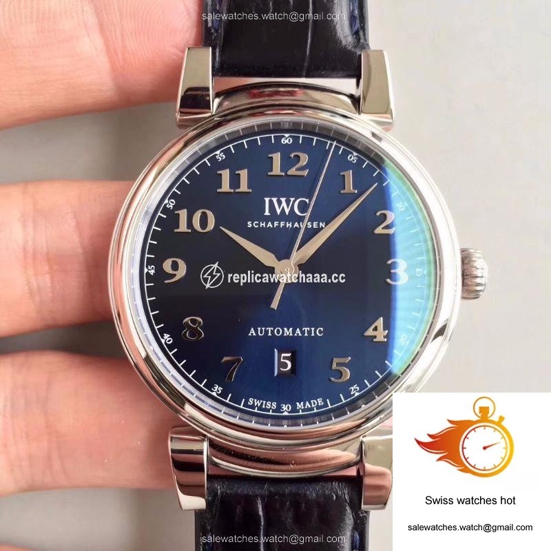 IWC Da Vinci Automatic IW356605 MKS Factory Blue Dial 1 IWC Da Vinci Automatic IW356605 MKS Factory Blue Dial 1