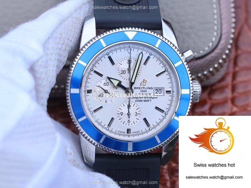 Breitling Superocean Heritage II 46MM A1331217 OM Factory White Dial 1 Breitling Superocean Heritage II 46MM A1331217 OM Factory White Dial 1