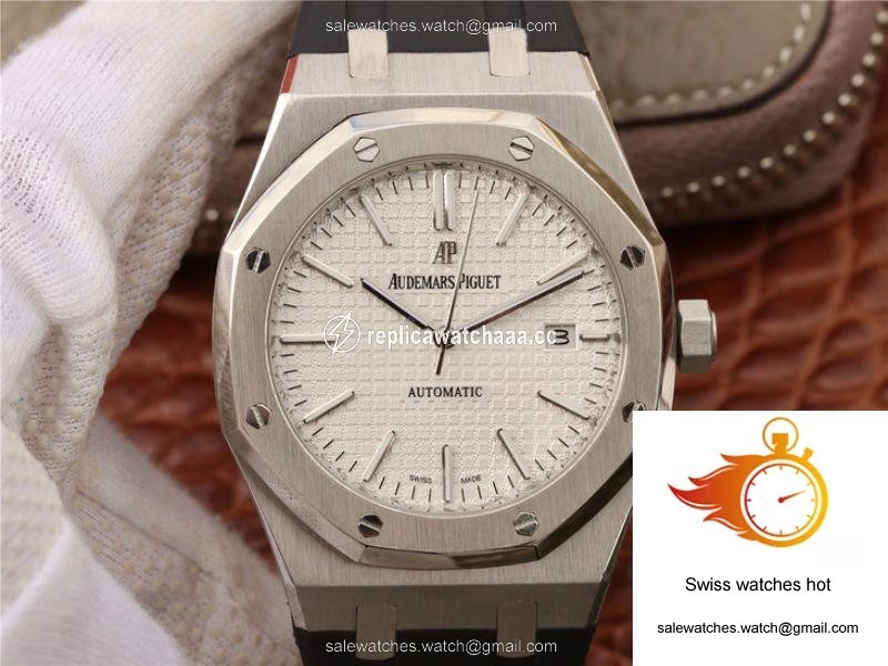 Audemars Piguet Royal Oak 15400 JF Factory White Dial 1 Audemars Piguet Royal Oak 15400 JF Factory White Dial 1
