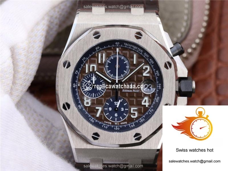 Audemars Piguet Royal Oak Offshore 26470ST.OO.A099CR.01 JF Factory Brown Dial 1 Audemars Piguet Royal Oak Offshore 26470ST.OO.A099CR.01 JF Factory Brown Dial 1