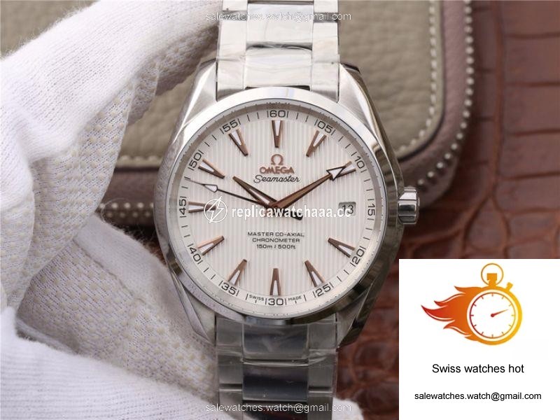 Omega Seamaster Aqua Terra 231.13.42.21.02.003 VS Factory White Dial 1 Omega Seamaster Aqua Terra 231.13.42.21.02.003 VS Factory White Dial 1