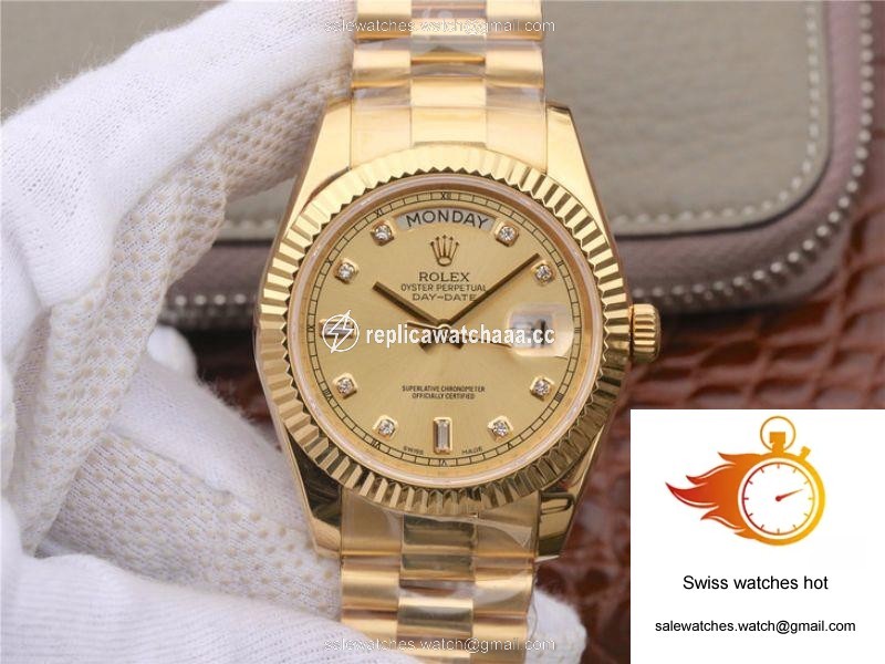 Rolex Day-Date II 218238 40MM EW Factory 18K Yellow Gold Dial 1 Rolex Day-Date II 218238 40MM EW Factory 18K Yellow Gold Dial 1