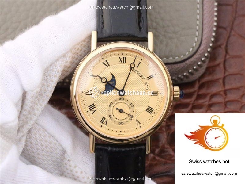 Breguet Classique Moonphase 4396 Yellow Gold Dial 1 Breguet Classique Moonphase 4396 Yellow Gold Dial 1