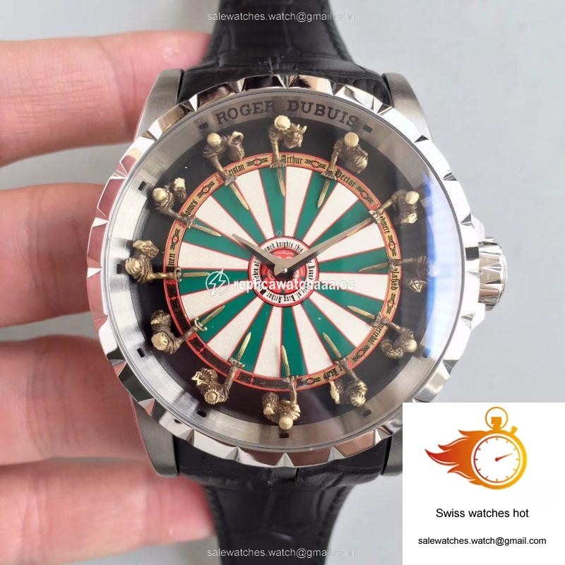 Roger Dubuis Excalibur RDDBEX0398 Green White Table Dial 1 Roger Dubuis Excalibur RDDBEX0398 Green White Table Dial 1