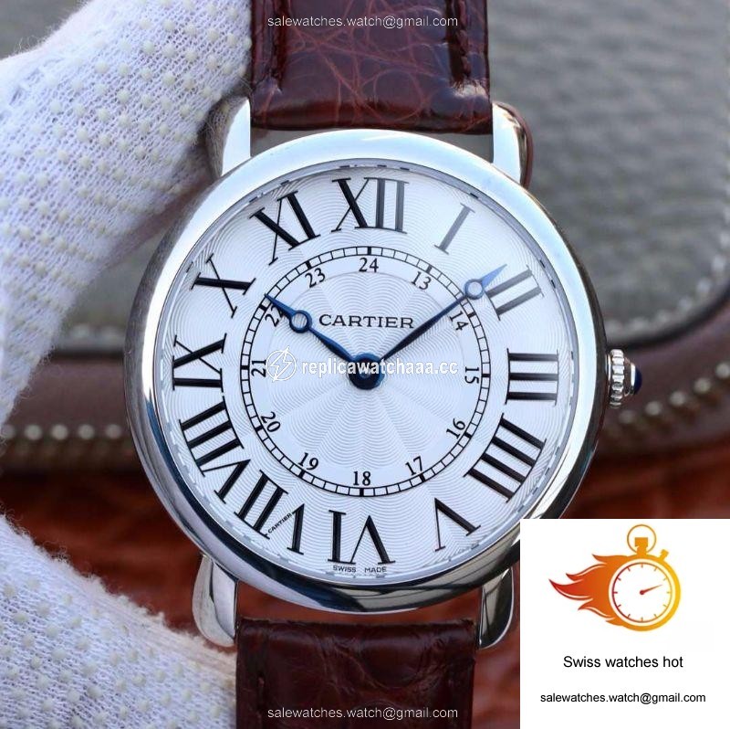 Cartier Ronde Louis 40MM TW Factory White Dial 1 Cartier Ronde Louis 40MM TW Factory White Dial 1