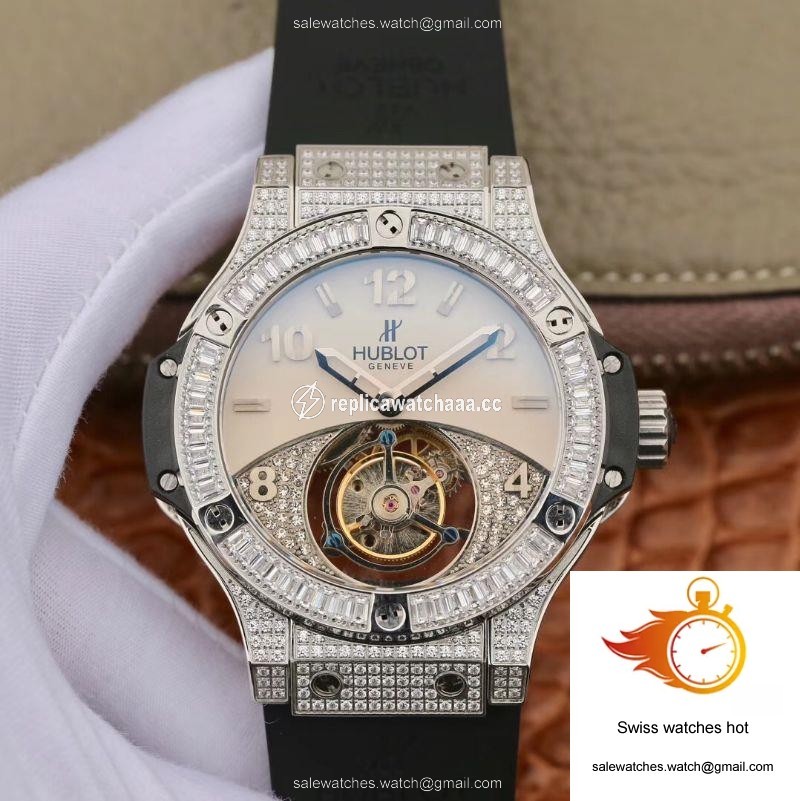 Hublot Classic Fusion Tourbillon White Enamel Dial 1 Hublot Classic Fusion Tourbillon White Enamel Dial 1