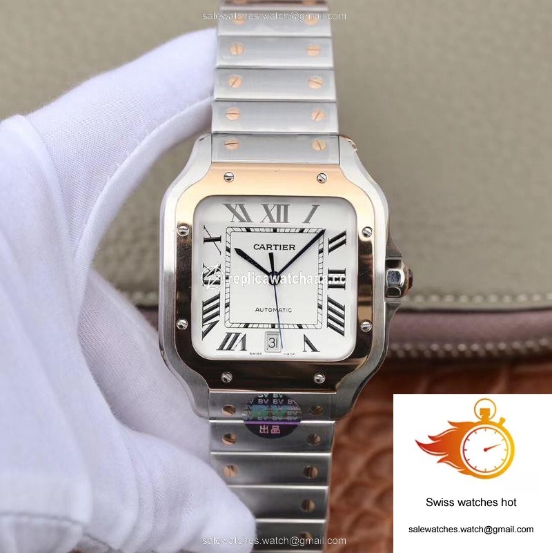 Cartier De Santos W2SA0006 BV Factory White Dial 1 Cartier De Santos W2SA0006 BV Factory White Dial 1
