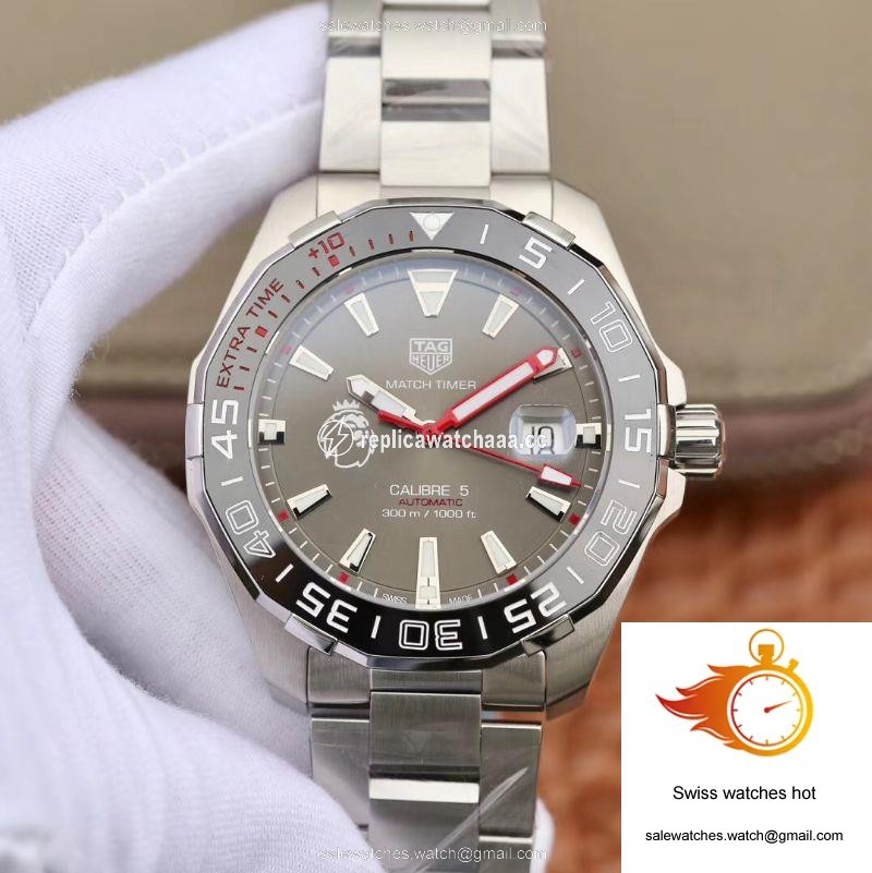Tag Heuer Aquaracer Calibre 5 English Premier League Limited WAY201D.BA0927 Gray Dial 1 Tag Heuer Aquaracer Calibre 5 English Premier League Limited WAY201D.BA0927 Gray Dial 1