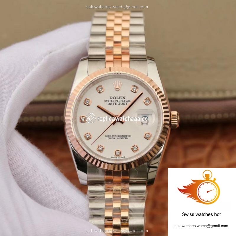 Rolex Datejust 36mm GM Factory White Dial 1 Rolex Datejust 36mm GM Factory White Dial 1