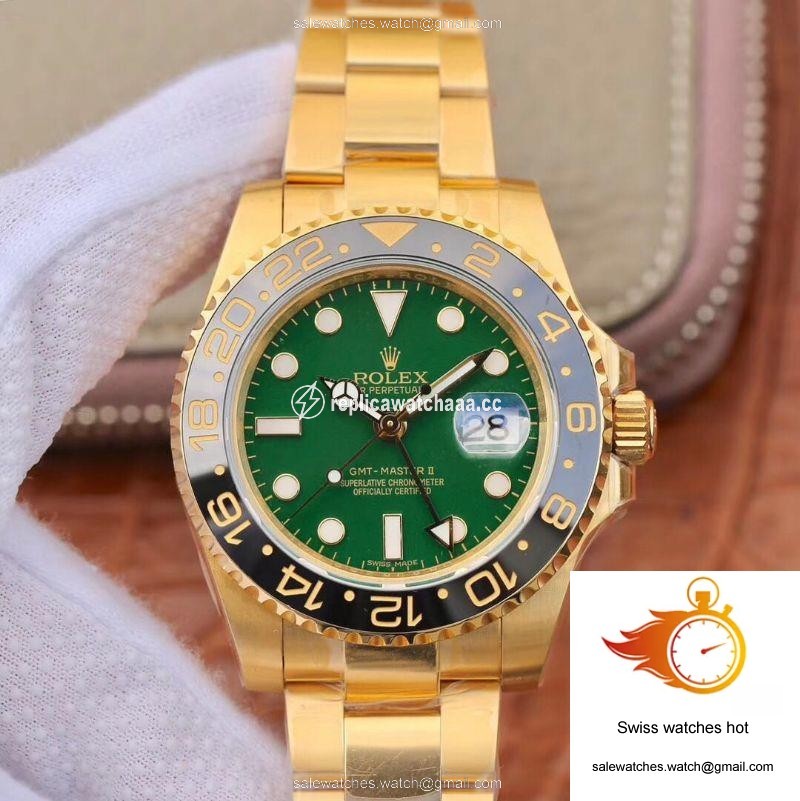 Rolex GMT Master II 116718LN EW Factory Green Dial 1 Rolex GMT Master II 116718LN EW Factory Green Dial 1