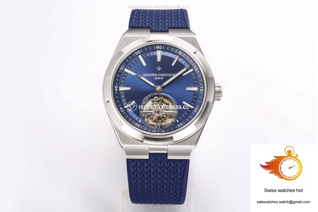 Vacheron Constantin Overseas Tourbillon 6000V/110A-B544 BBR Factory Blue Rubber Strap 1 Vacheron Constantin Overseas Tourbillon 6000V/110A-B544 BBR Factory Blue Rubber Strap 1
