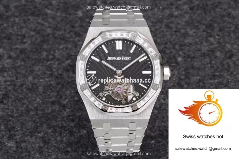 Audemars Piguet Royal Oak Tourbillon 26521BC.ZZ.1220BC.01 R8 Factory Diamond-set Bezel 1 Audemars Piguet Royal Oak Tourbillon 26521BC.ZZ.1220BC.01 R8 Factory Diamond-set Bezel 1