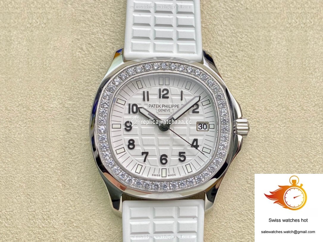 Patek Philippe Aquanaut Quartz Ladies 5067A-024 PPF Factory Diamond-set Bezel 1 Patek Philippe Aquanaut Quartz Ladies 5067A-024 PPF Factory Diamond-set Bezel 1