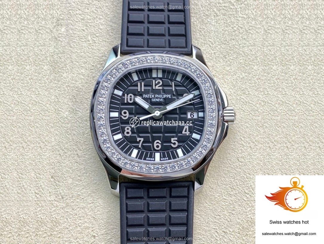 Patek Philippe Aquanaut Quartz Ladies 5067A-001 PPF Factory Diamond-set Bezel 1 Patek Philippe Aquanaut Quartz Ladies 5067A-001 PPF Factory Diamond-set Bezel 1