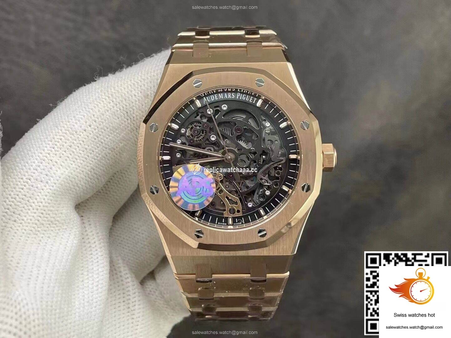 Audemars Piguet Royal Oak 15407OR.OO.1220OR.01 APS Factory Rose Gold 1 Audemars Piguet Royal Oak 15407OR.OO.1220OR.01 APS Factory Rose Gold 1
