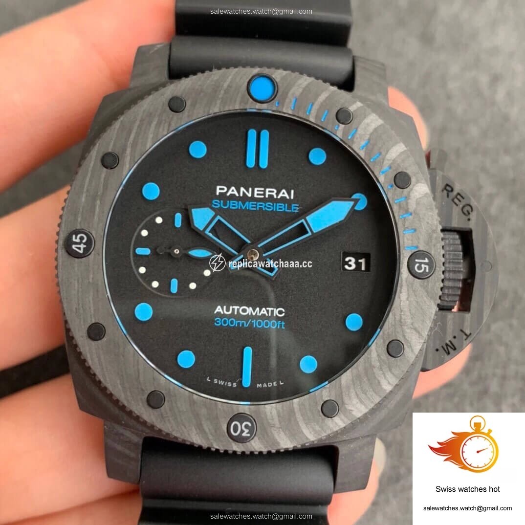 Panerai Submersible PAM00960 VS Factory Carbon Fiber Case 1 Panerai Submersible PAM00960 VS Factory Carbon Fiber Case 1